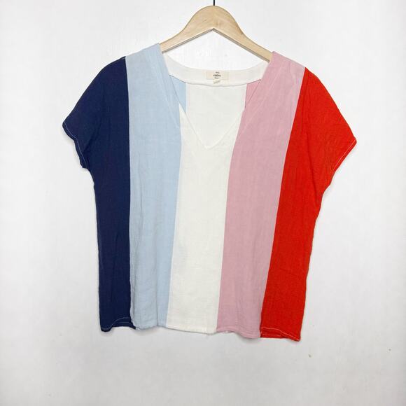 ENTRO Stripe Blouse - Picture 2 of 4